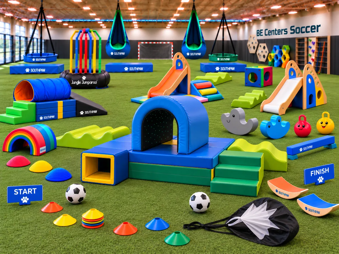 Infant and toddler movement gym at BE Centers